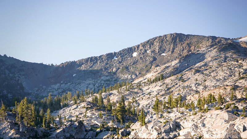 Rocky Mountain Slope — Gray, Serene