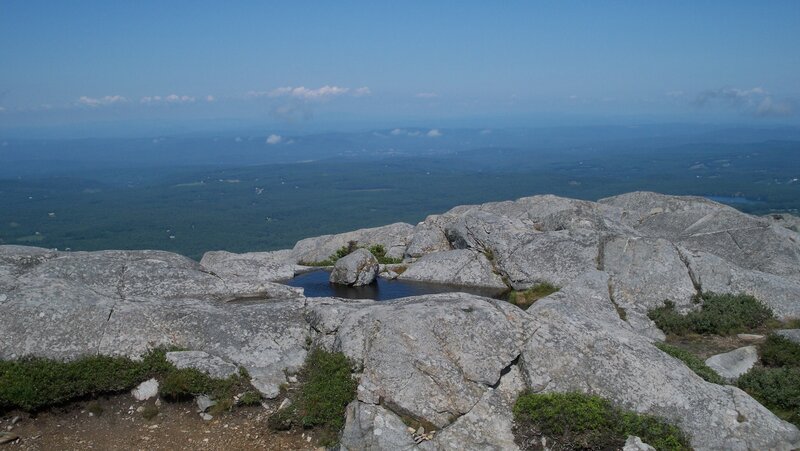 Rocky Mountain Summit — Gray, Serene, Afternoon, Photograph