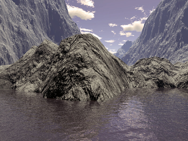 Rocky Mountains in Water