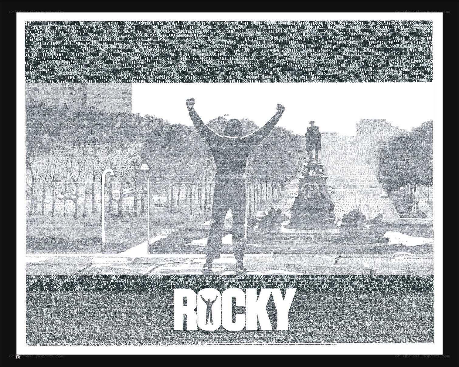Rocky movie poster art