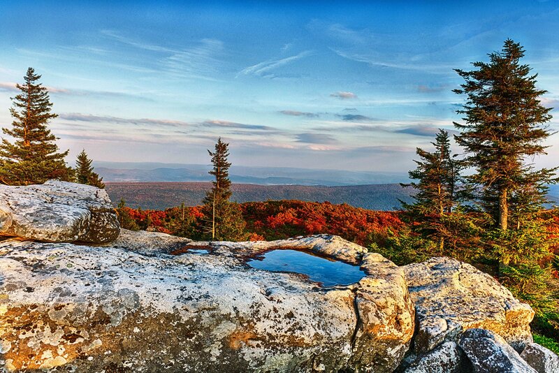 Rocky Outcrop with Pool