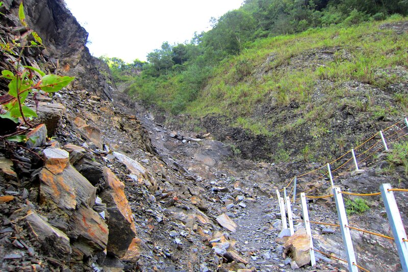 Rocky Path in Ravine