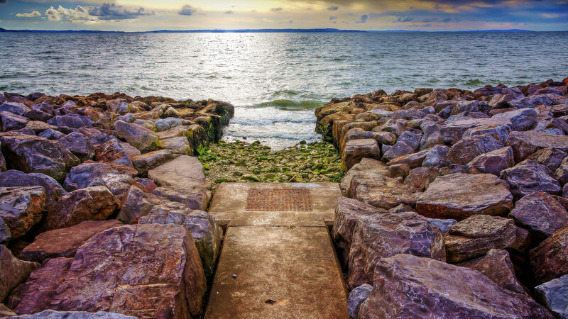 Rocky Path to Sea