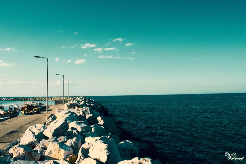 Rocky Pier at Harbor