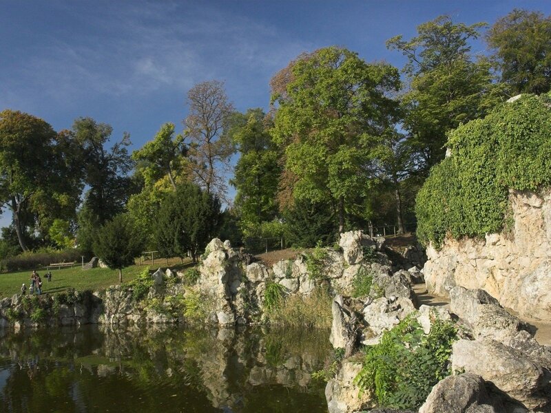 Rocky Pond in Park
