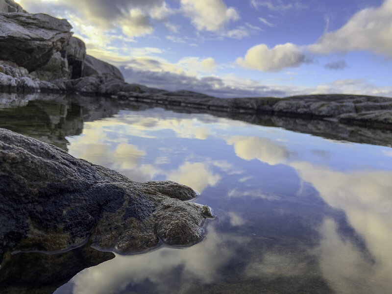 Rocky Pool Reflection