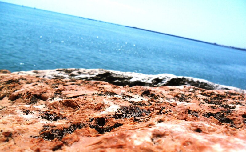 Rocky Shore by Sea