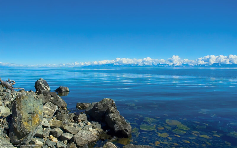 Rocky Shore on Lake
