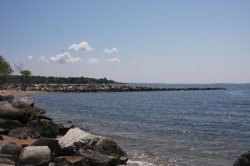 Rocky Shoreline — Blue