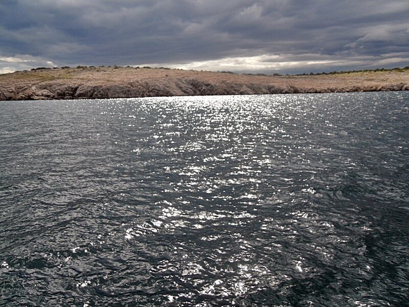 Rocky Shoreline — Gray, Dramatic