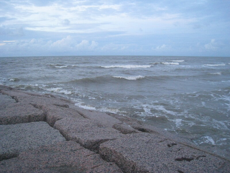 Rocky Shoreline Waves