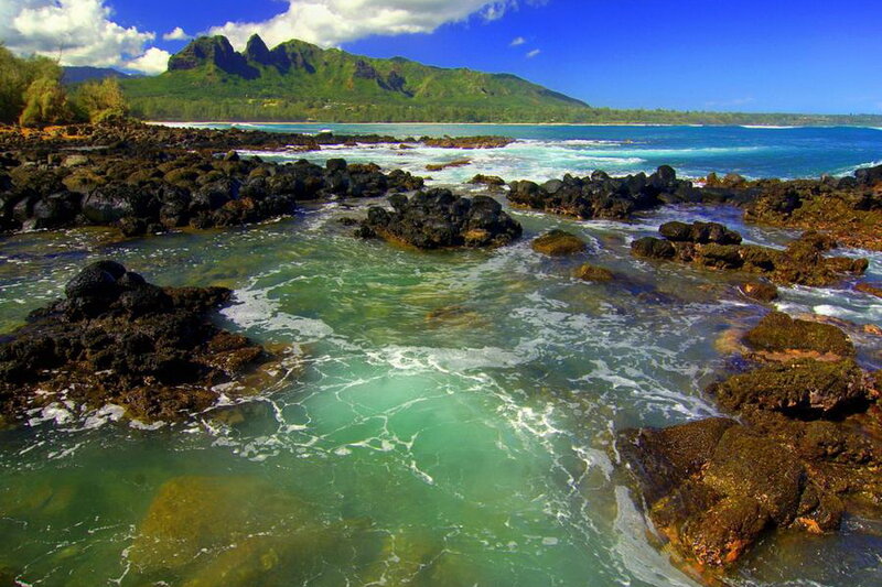Rocky Shoreline with Ocean