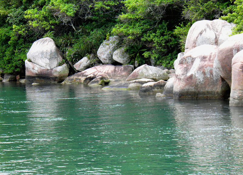 Rocky Shoreline with Water