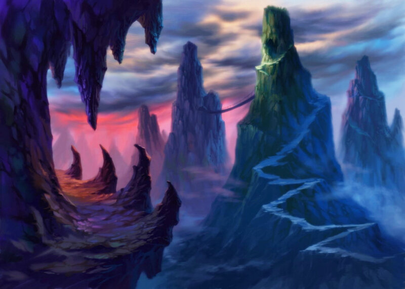 Rocky Spires Landscape