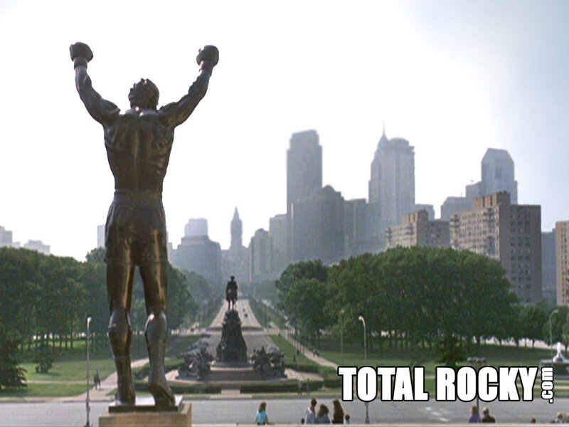 Rocky statue in Philadelphia