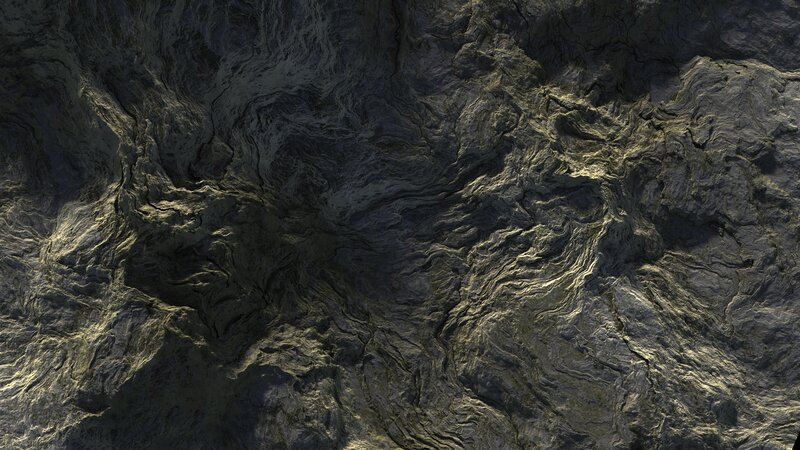 Rocky Terrain Surface — Gray