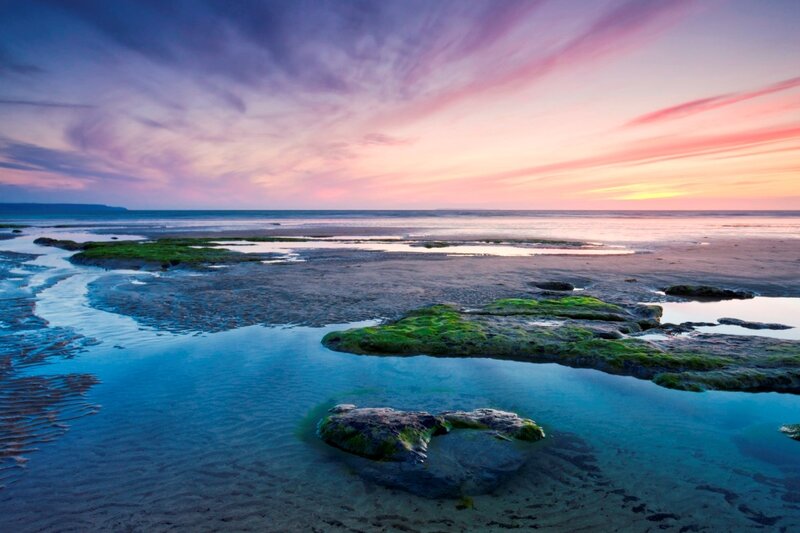 Rocky Tidal Flats — Blue