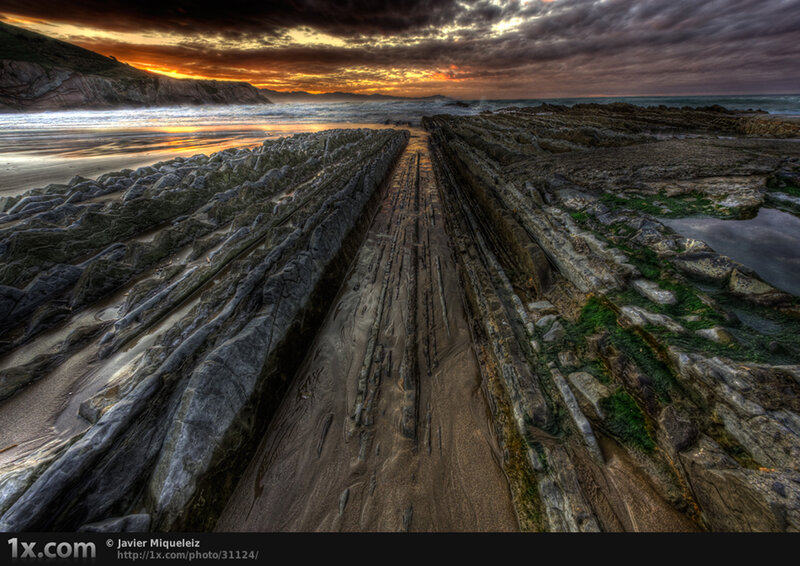 Rocky Tidal Flats — Gray, Dramatic