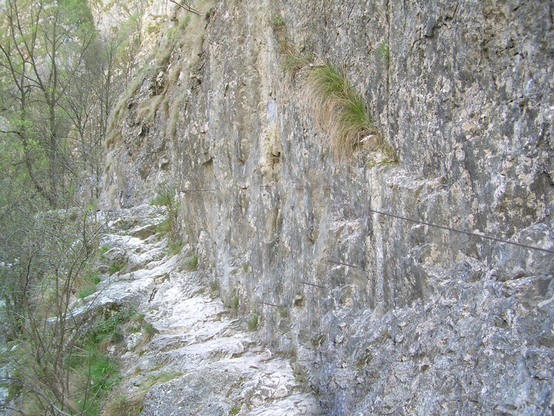 Rocky Trail with Cables