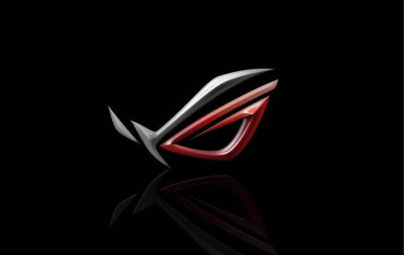 ROG Logo on Black — Dramatic