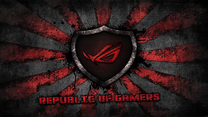 ROG Logo on Shield — Red