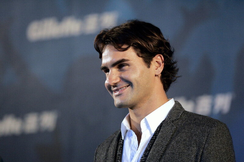 Roger Federer at event