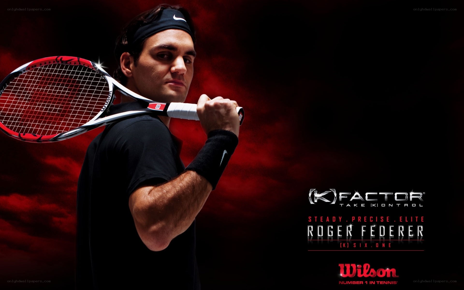 Roger Federer tennis advertisement
