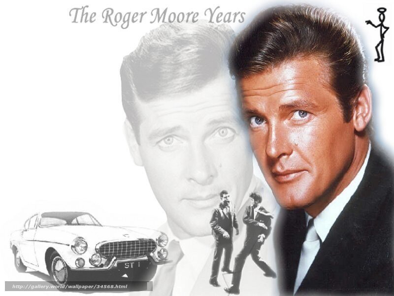Roger Moore Years Collage