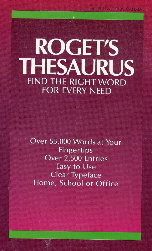 Roget's Thesaurus cover