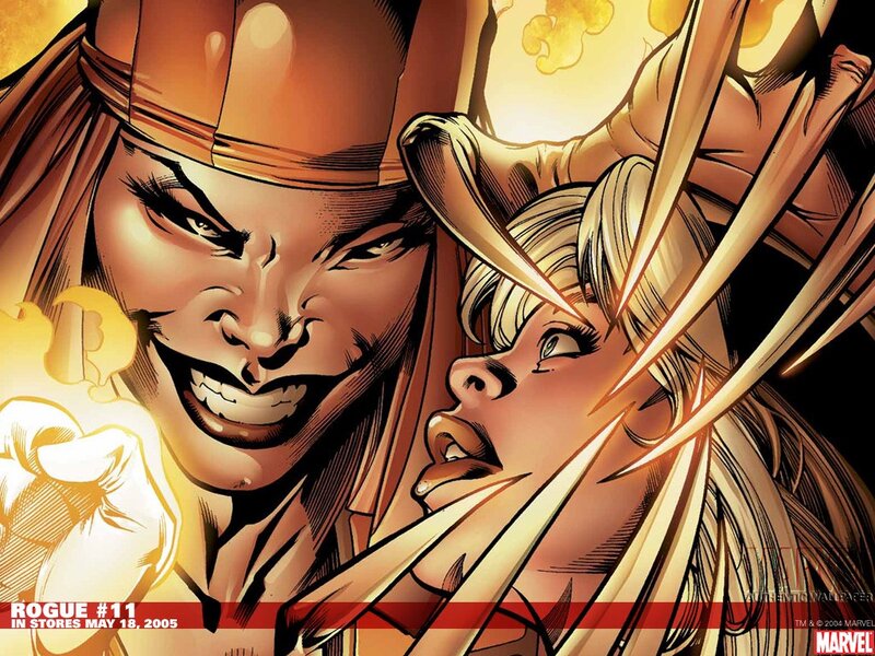 Rogue confronts Wolverine