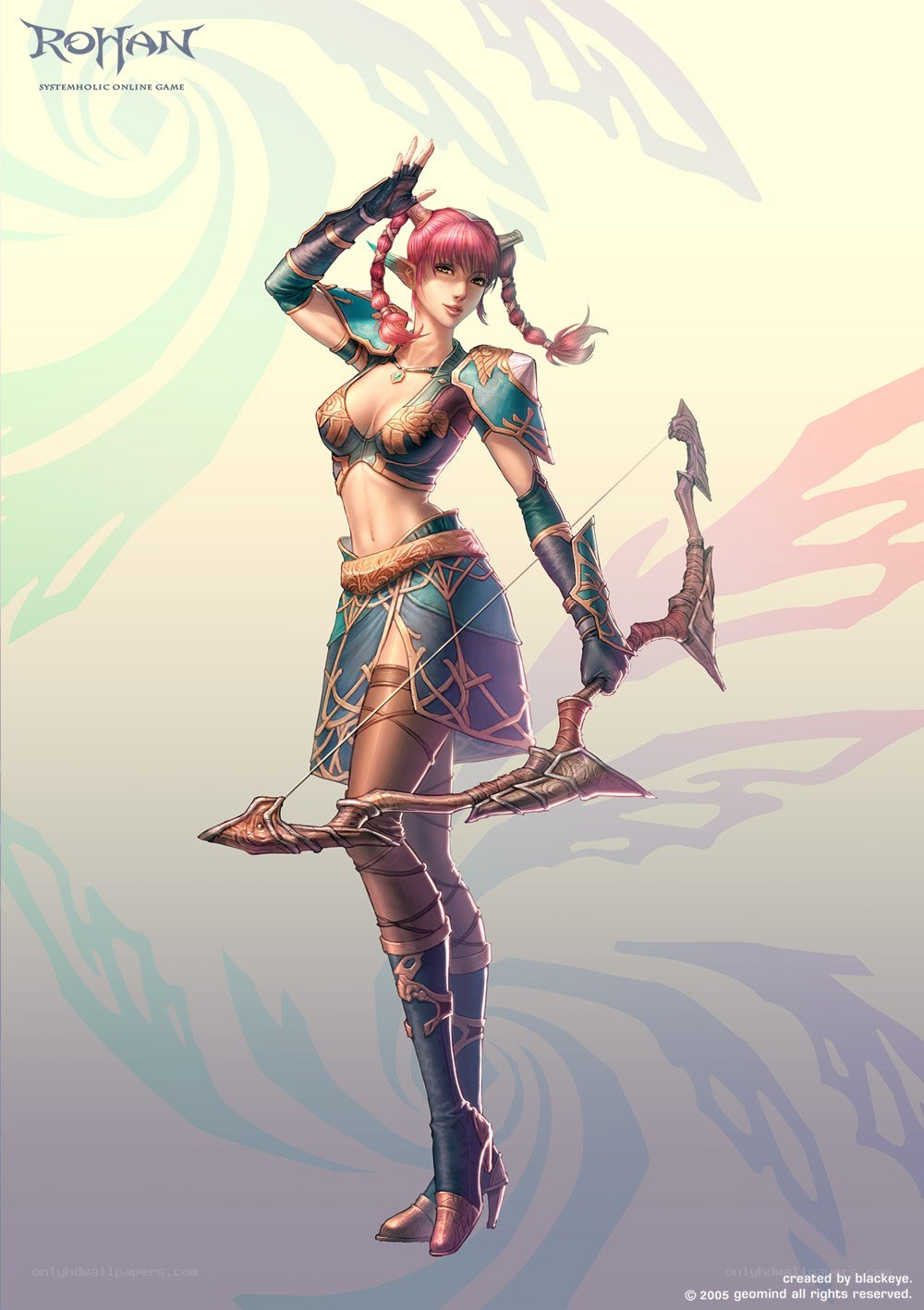 Rohan archer character art