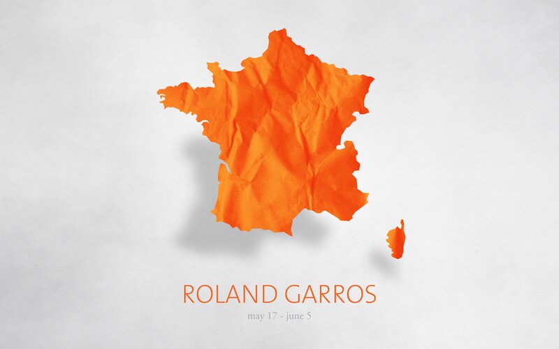 Roland Garros tournament map