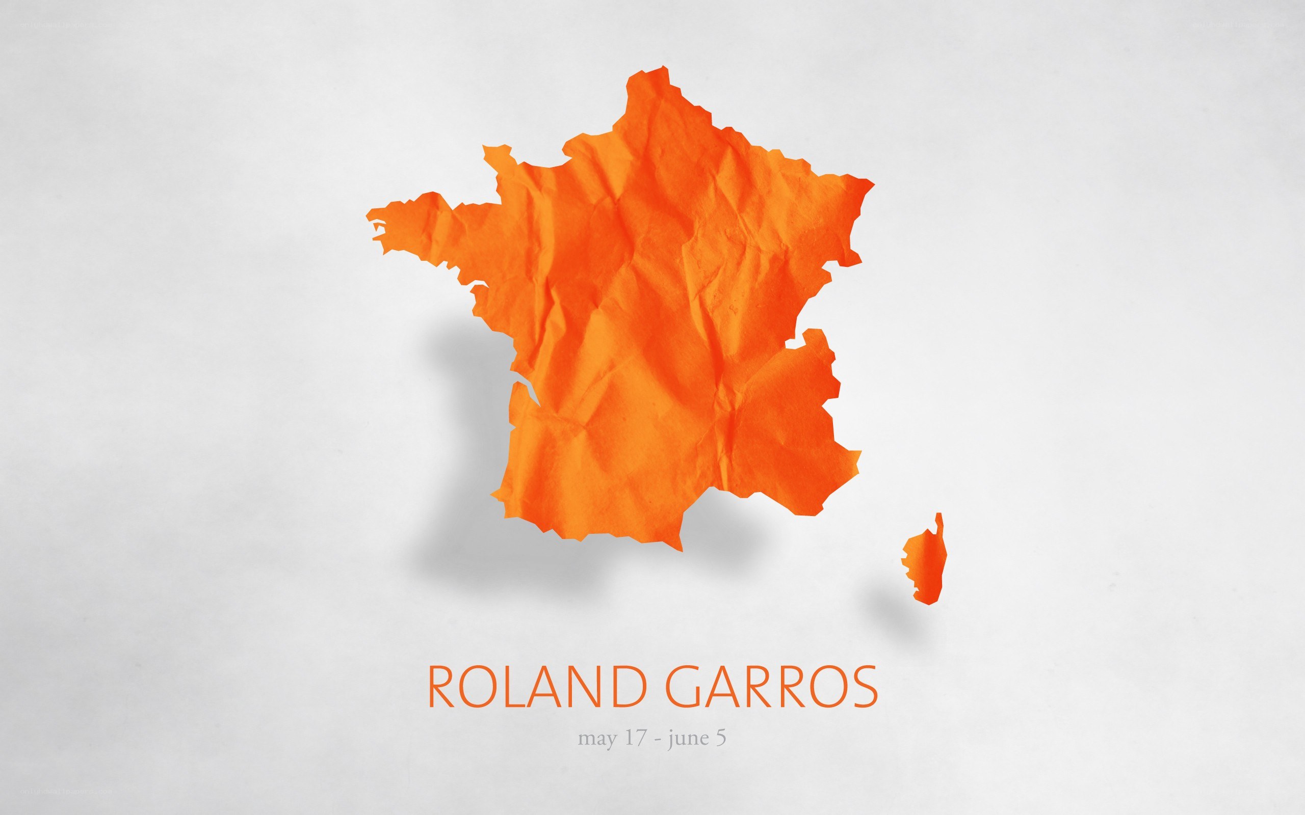 Roland Garros tournament map
