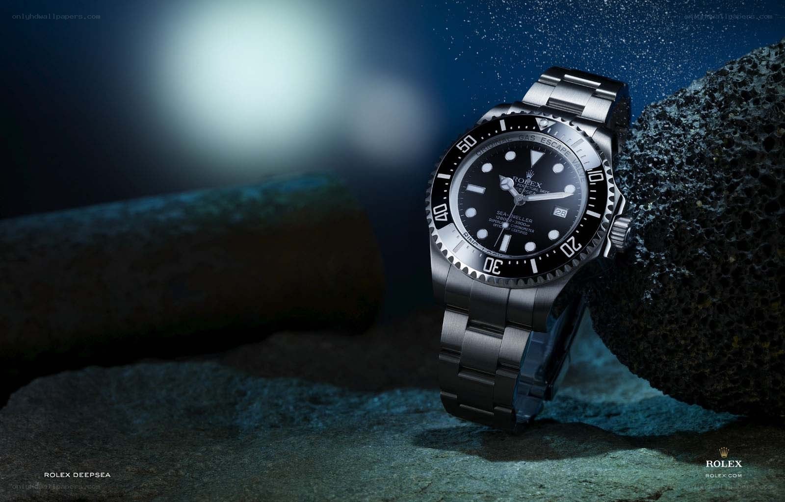 Rolex Deepsea watch underwater