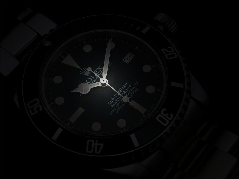 Rolex Sea-Dweller Watch — Black, Dark