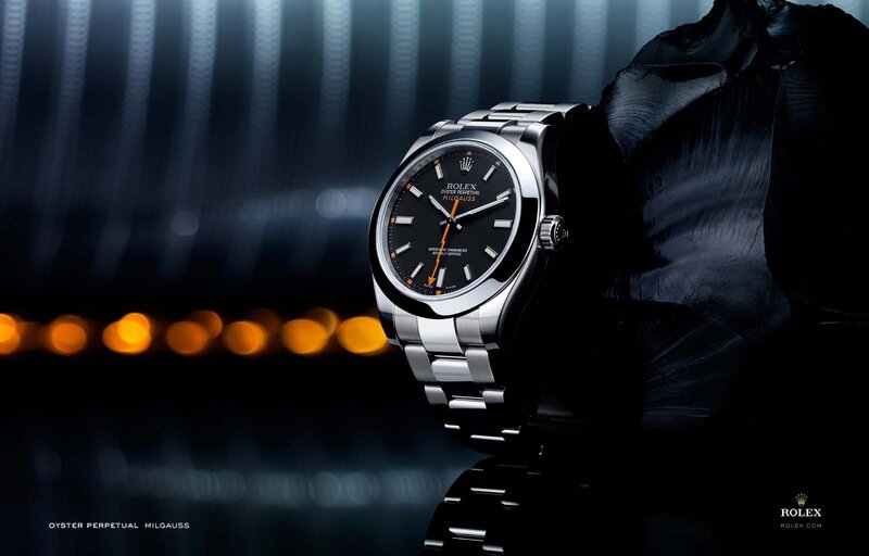 Rolex Watch on Display