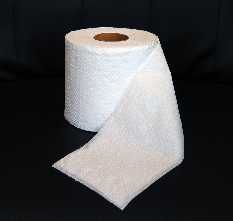 roll of toilet paper
