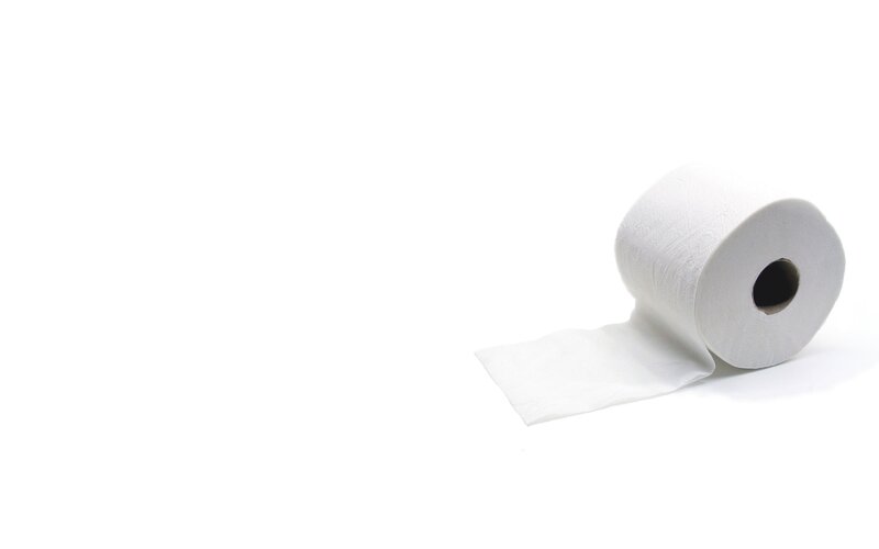 roll of toilet paper