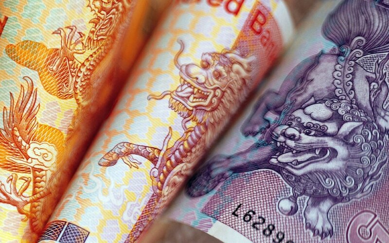 Rolled Banknotes