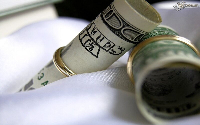 Rolled Dollar Bills