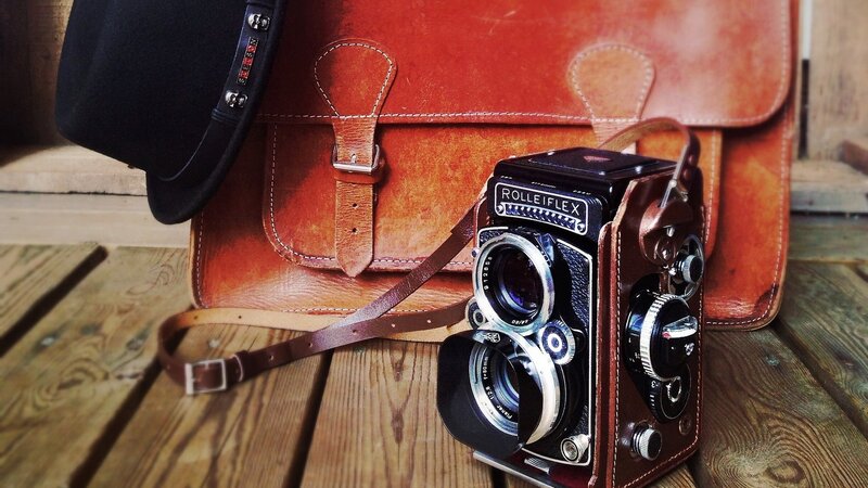 Rolleiflex Camera — Brown