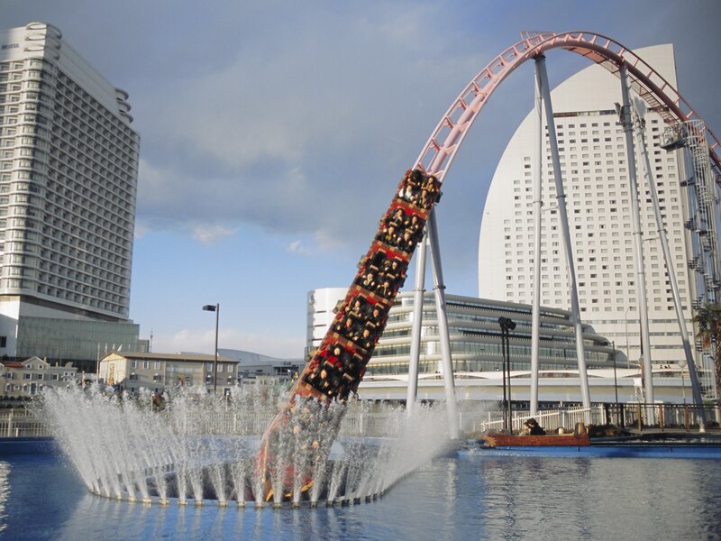 Roller Coaster in Water