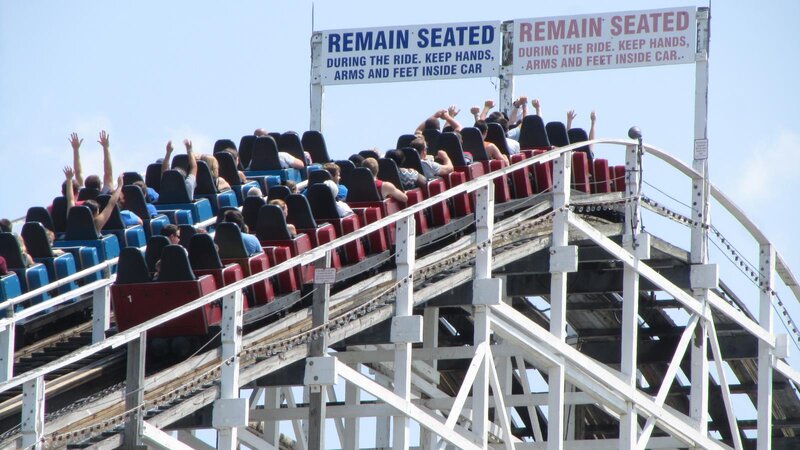 Roller Coaster Riders — White