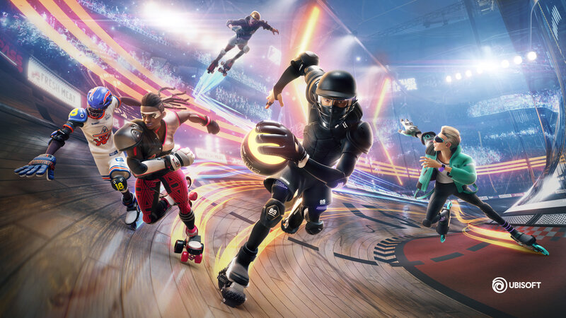 Roller Derby Players in Action