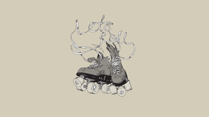 Roller Skates with Laces