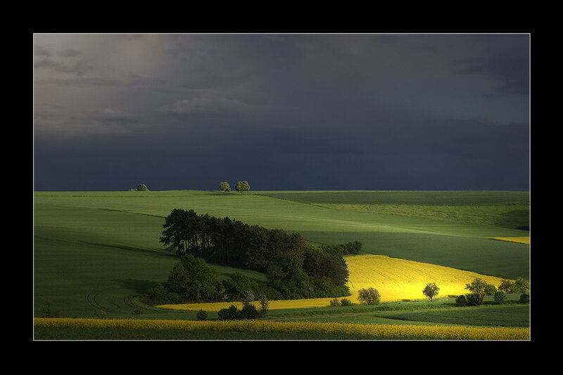 Rolling Green Fields — Dramatic