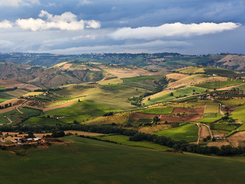 Rolling hills of Tuscany