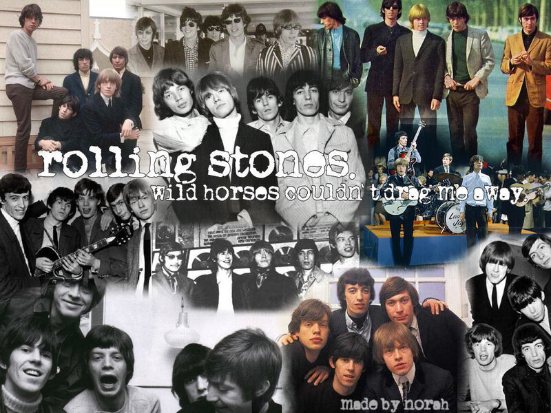 Rolling Stones collage