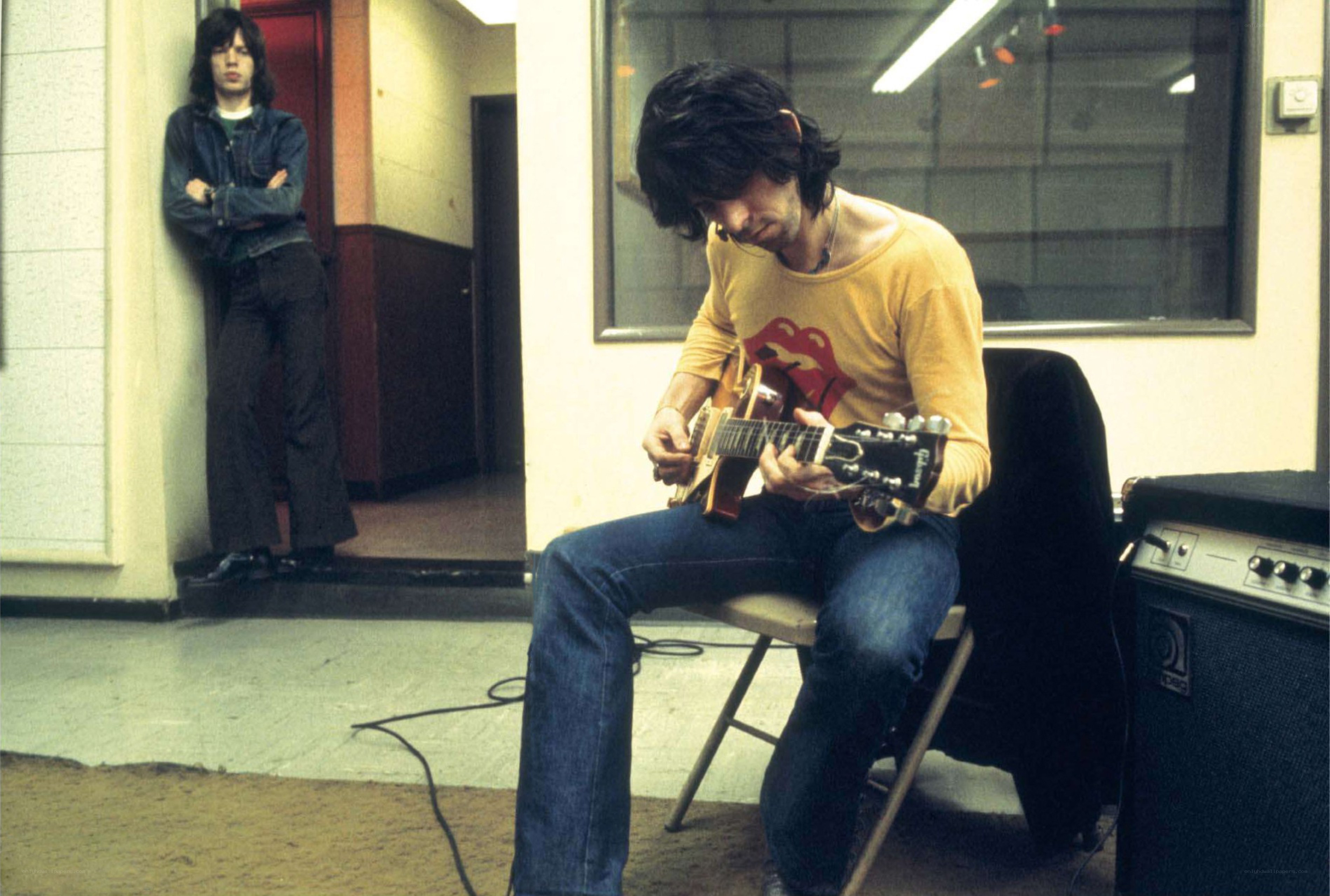 Rolling Stones in the studio