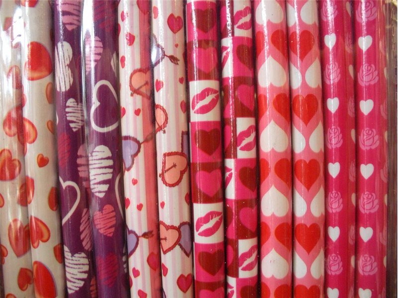 Rolls of Wrapping Paper